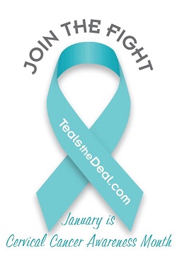 tealsthedeal january is national cervical cancer awareness month